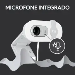 Webcam Full HD Logitech Brio 100 com Microfone Integrado — imagem 6