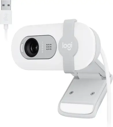 Webcam Full HD Logitech Brio 100 com Microfone Integrado