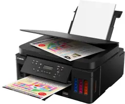 Impressora Multifuncional Canon Mega Tank G6010-WiFi e placa Rede — imagem 2