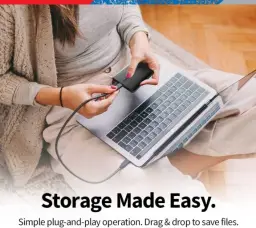 HD Externo Toshiba 2TB Canvio Basics Preto HDTB520XK3AA — imagem 3