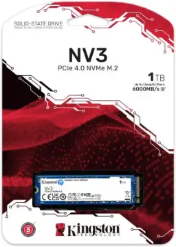 SSD Kingston NV3 1TB M.2 2280 NVMe Gen4, Desempenho e Eficiência para Upgrade — imagem 3
