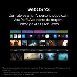 Smart TV 43" LG Full HD 43LR6700 Processador α5 Ger6 AI Alexa integrado LG — imagem 5
