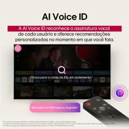 Smart TV 4K 50" LG UHD 50UA85 Processador α7 AI Ger8 4K Super Upscaling Google — imagem 8
