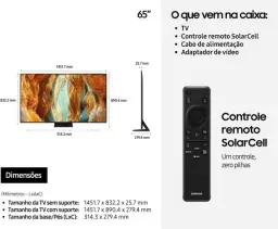 Samsung Vision AI TV 65" NEO QLED ULTRA 4K QN70F 2025 — imagem 9