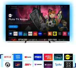 PHILIPS, Smart TV Ambilight 65" 4K, 65PUG8100/78, Comando de Voz — imagem 7