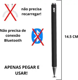 Caneta stylus capacitiva para telas touch (tablets — imagem 3