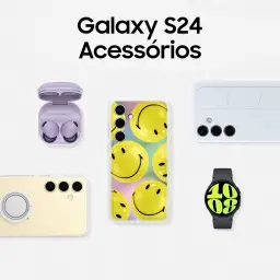 Smartphone Samsung Galaxy S24, Galaxy AI, Selfie de 12MP, Tela de 6.2" 1-120Hz — imagem 6