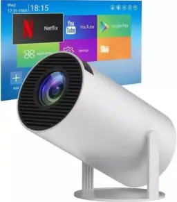 Mini Projetor Portatil 5g Wifi