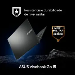 Notebook ASUS VivoBook Go 15, AMD RYZEN 5 7520U, 8GB, 512GB SSD, KeepOS — imagem 5