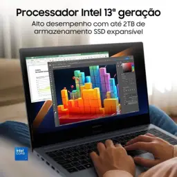 Samsung Galaxy Book4 Intel® Core™ i3-1315U, Windows 11 Home, 8GB, 256GB SSD — imagem 5