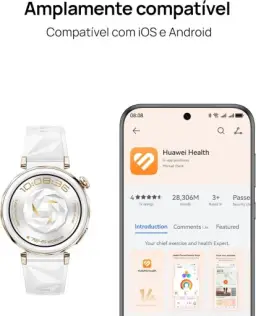 Smartwatch, HUAWEI WATCH GT 5 Pro 46mm, Cerâmica e Titânio — imagem 7