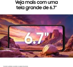Smartphone Samsung Galaxy A06 128GB, 4GB RAM, Processador Octa-Core — imagem 5
