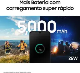 Smartphone Samsung Galaxy A06 128GB, 4GB RAM, Processador Octa-Core — imagem 8