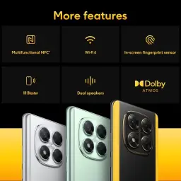 Smartphone Xiaomi Poco X7 5G NFC 8GB RAM 256GB ROM[24095PCADG] (BLACK, 8+256) — imagem 4