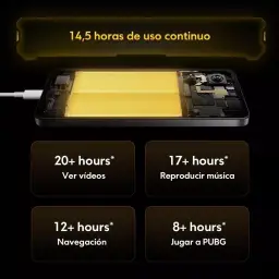 Smartphone Xiaomi Poco X7 Pro 5G NFC 8GB RAM 256GB ROM [2412DPC0AG] (BLACK — imagem 3