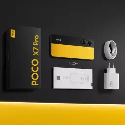 Smartphone Xiaomi Poco X7 Pro 5G NFC 8GB RAM 256GB ROM [2412DPC0AG] (BLACK — imagem 9