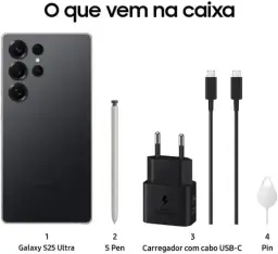 Celular Samsung Galaxy S25 Ultra 5G, 256GB, 12GB RAM — imagem 6