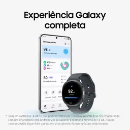 Samsung Galaxy Watch8 Smartwatch 40mm BT, Galaxy AI - Grafite — imagem 10