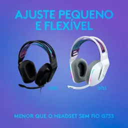 Headset Gamer Logitech G335 com Almofadas com Espuma de Memória — imagem 11