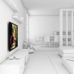 ELG, N01V4, Suporte Fixo de Parede para TVs de 32" a 77" — imagem 4