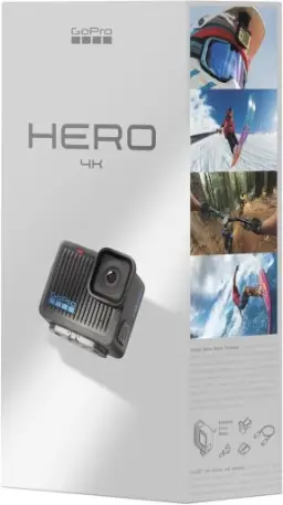 GoPro HERO - Câmera de Ação Compacta à Prova d'água com Vídeo 4K Ultra HD — imagem 6
