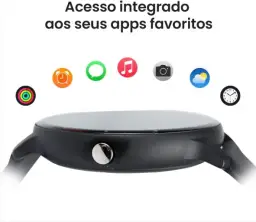 Smartwatch Relógio Inteligente My Watch I Fit Haiz Tela Full Touch 1.28" — imagem 4