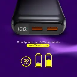 Geonav Power Bank, Carregador Portátil Universal 20.000mAh — imagem 3