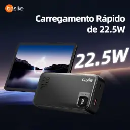 Basike Power Bank, Carregador Portátil Universal 20000mAh — imagem 5