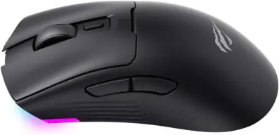 Havit Mouse Gamer Tri-Mode MS966SE Black, Sem Fio e Com Fio, USB, Bluetooth — imagem 2