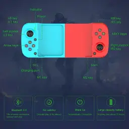 Gamepad para Celular - Controle Sem Fio Bluetooth - Compatível com Android e — imagem 4