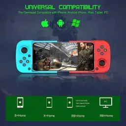 Gamepad para Celular - Controle Sem Fio Bluetooth - Compatível com Android e — imagem 2