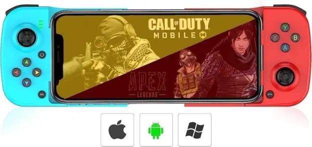 Gamepad para Celular - Controle Sem Fio Bluetooth - Compatível com Android e