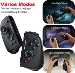 Controle para Nintendo Switch sem Fio Hall Effect Joystick — imagem 6