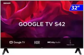 SEMP SMART TV 32" 32S42 HD GOOGLE TV — imagem 2