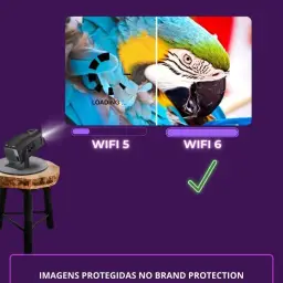 Projetor Portatil Mini 5g Wifi 6 Bluetooth 5.0 Android 11 HY320 Projetor 4K — imagem 4
