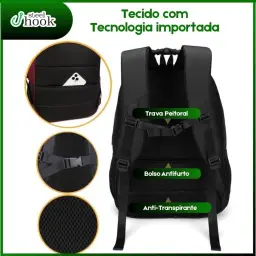 Mochila para Notebook Masculina Feminina para Notebook 17 – Mochila executiva — imagem 7