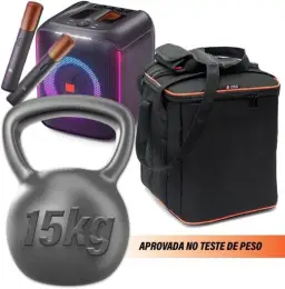Case Bolsa Bag Polo Culture Compatível com Jbl Partybox Encore C/Bolso — imagem 6