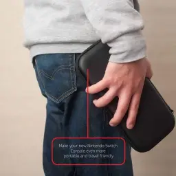Case Bolsa Estojo De Viagem Capa De Proteção Nintendo Switch - Preto — imagem 4