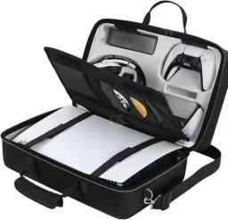 Mala Bolsa Maleta Rigida Para Transporte Ps5 C/ Alça Ombro — imagem 2