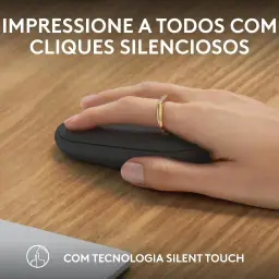 Mouse sem fio Logitech Pebble 2 M350s com Clique Silencioso — imagem 5