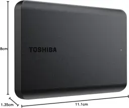 HD Externo Toshiba 1TB Canvio Basics Preto HDTB510XK3AA — imagem 9