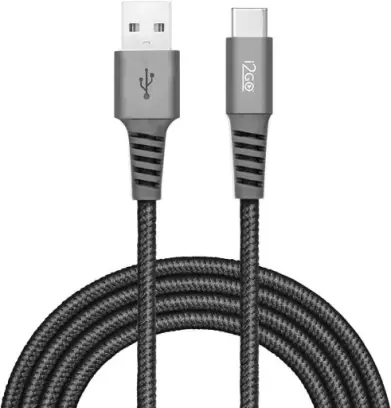 Cabo USB-C I2GO PRO 2m 4A Nylon