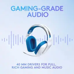 Headset Gamer Logitech G335 com Almofadas de Espuma de Memória Design Leve — imagem 10