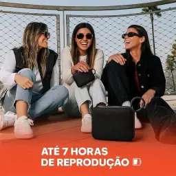 Caixa de Som Portátil GO 5W Bluetooth USB Cartão de Memória Cabo P2 Impermeável — imagem 7