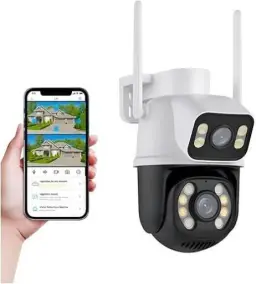 Câmera Segurança WiFi Externa HD 3MP IP