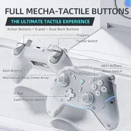 Machenike G5 Pro Tri-Mode Controller USB Bluetooth 5.0 2.4G Hall Effect — imagem 6