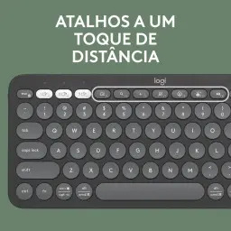 Teclado sem fio Logitech Pebble Keys 2 K380s com Conexão Bluetooth Easy-Switch — imagem 4