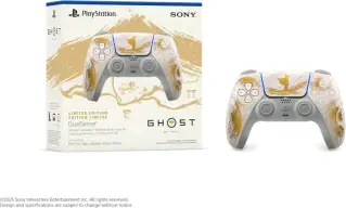 Controle sem fio DualSense Edição Limitada Ouro Ghost of Yōtei - PlayStation 5 — imagem 7