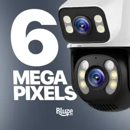 Câmera De Segurança Sem Fio Wi-fi Externa Interna HD 3MP Lente Dupla Giratória — imagem 6