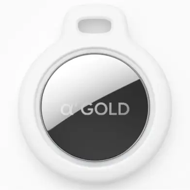 Tag Rastreador GPS Compatível com Iphone iOS (App Buscar) com Alarme